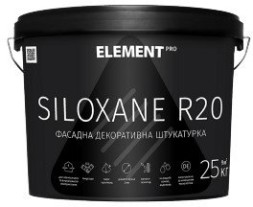 ELEMENT PRO Siloxane R20 декоративная штукатурка 25 кг