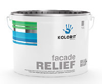 KOLORIT Facade Relief структурная краска 10 л