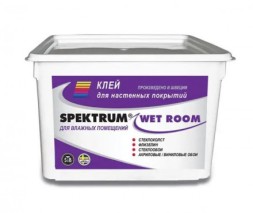 Spektrum Wet Room влагостойкий клей для флизелина 15л