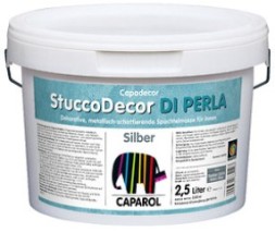 Шпатлевочная масса CAPAROL STUCCODECOR DI PERLA 2,5Л СЕРЕБРО
