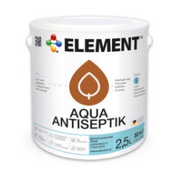 ELEMENT Aqua Antiseptik Декоративная лазурь для древесины 10л