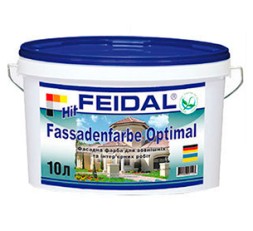 FEIDAL HIT-Fassadenfarbе Optimal акриловая краска 10л