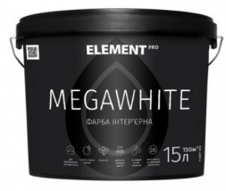 ELEMENT PRO Megawhite интерьерная латексная краска 15л